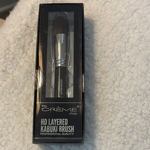 The Crème Shop HD Layered Kabuki Brush - Black NWOT